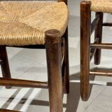 Set of 6 Bauche chairs by Charlotte Perriand