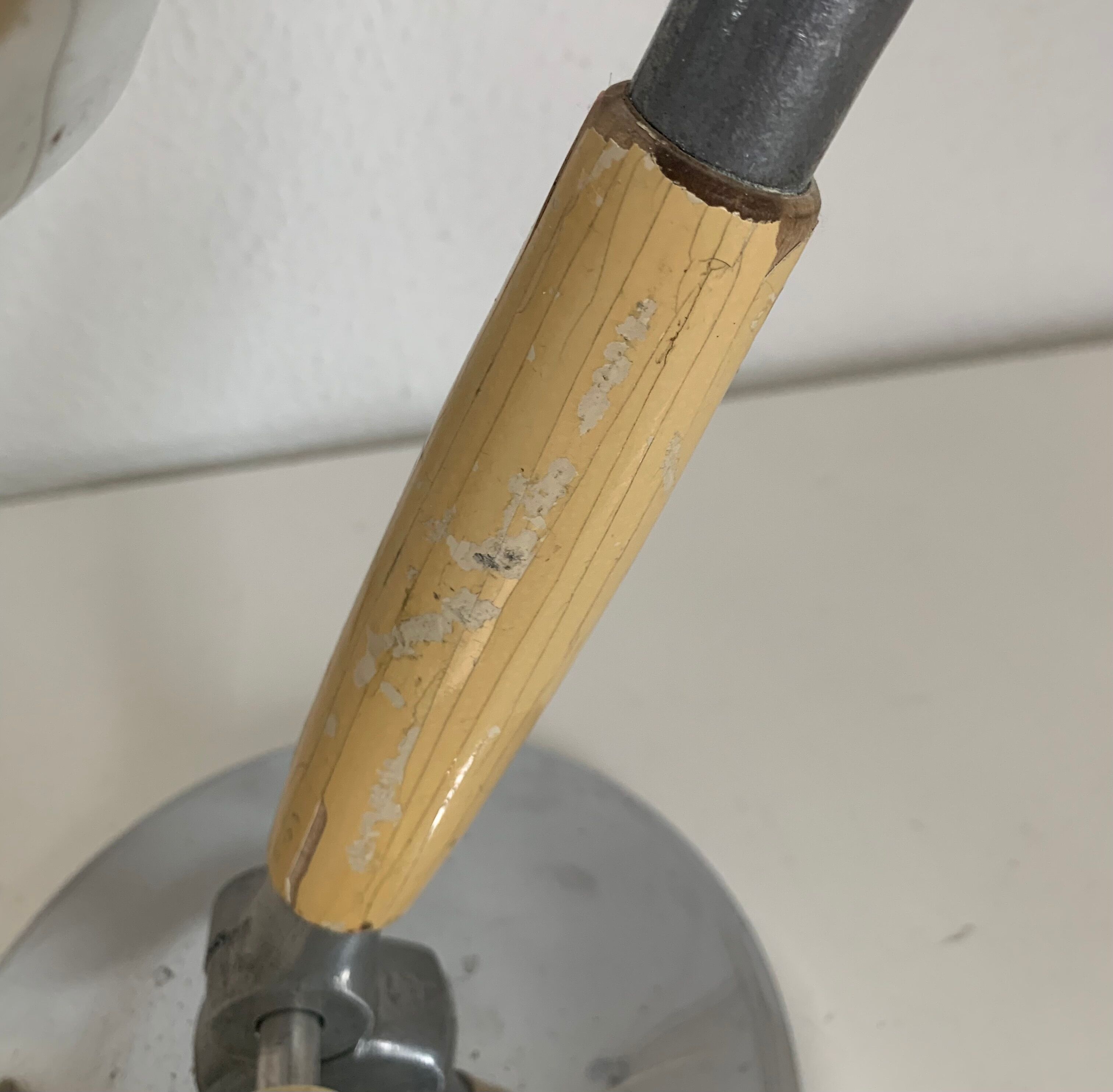 Vintage 1950 industrial table lamp Kurt Rosenthal - 43 cm