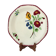 Pie dish Pexonne hand painted model "Ophelia" 40s