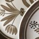 Assiettes plates grès Longchamp