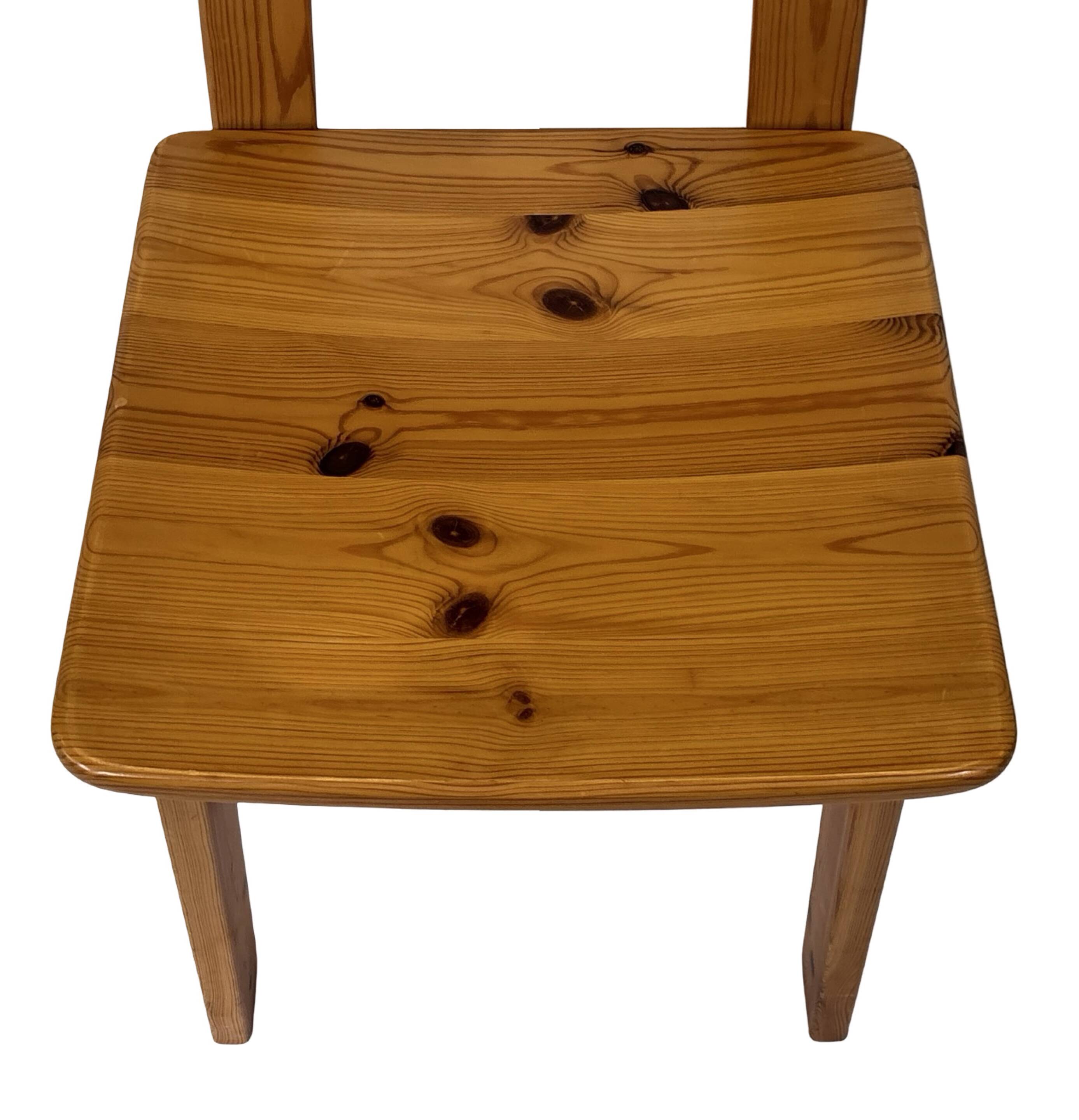 Vintage set of four dining room chairs Finnish Design Laukaan Puu