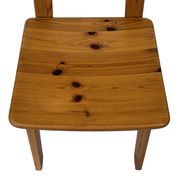 Vintage set of four dining room chairs Finnish Design Laukaan Puu