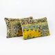 Set of 2 vintage velvet cushion covers 41x61 cm