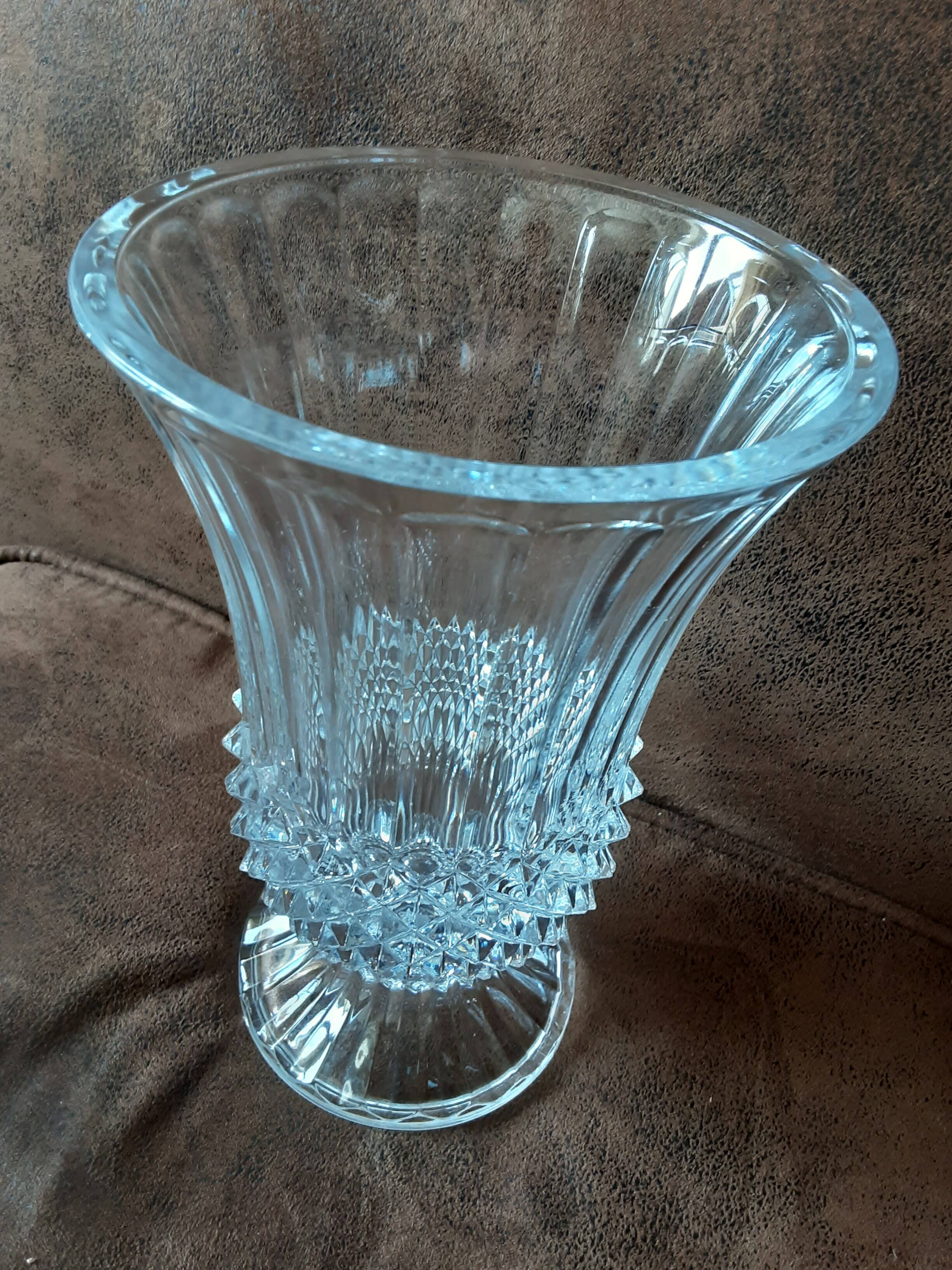 Crystal vase