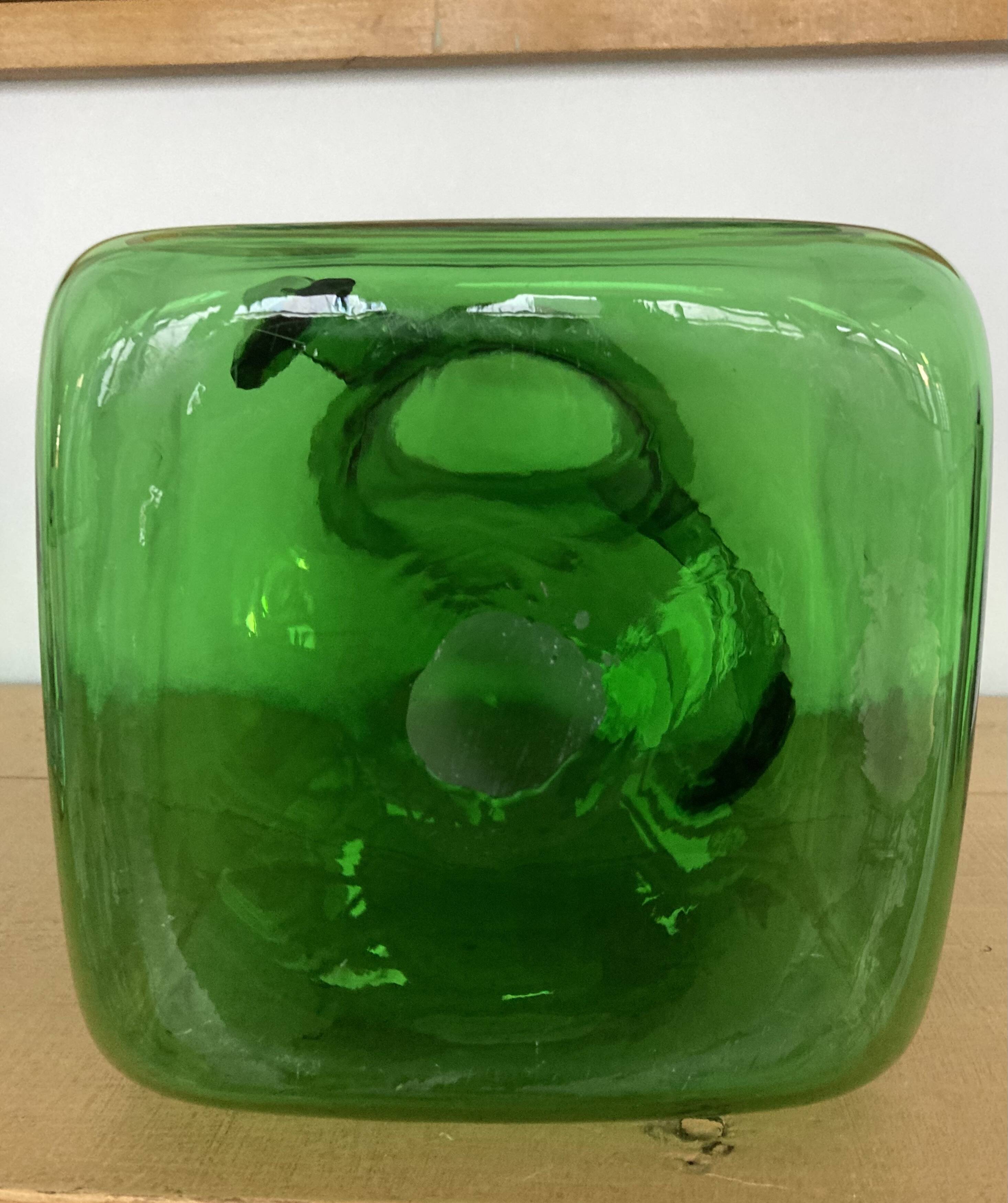 Blown Empoli XL amphora carboy