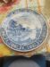 Vintage decorative plate from Delf earthenware of Chemkefa.