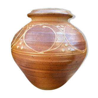 Atelier pierre digan, roland bottani and katrin dechaud, large stoneware vase