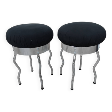 Paire de Tabouret URI par Ivar Ledang pour Ikea, 1995 design vintage