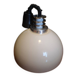 Polymethacrylate mushroom pendant light - 1970s