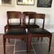 4 Chaises vintage KS Møbler design danois