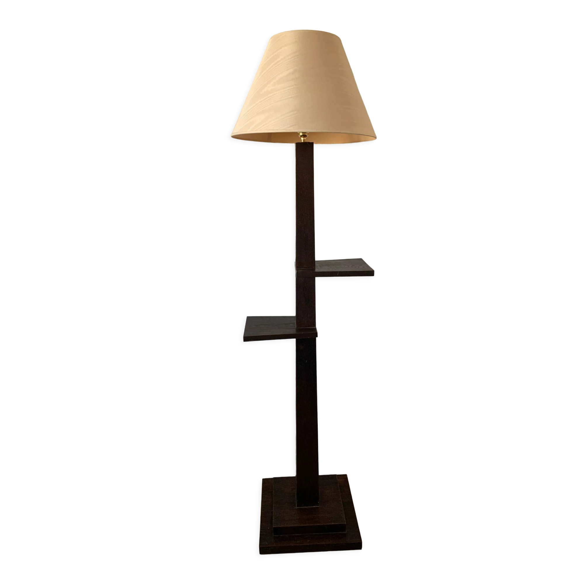 Wooden floor lamp 30s