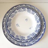 Set of 3 dishes iron earth