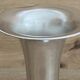 Vase cornet trumpet soliflore vintage 1970 inoxal france stainless steel