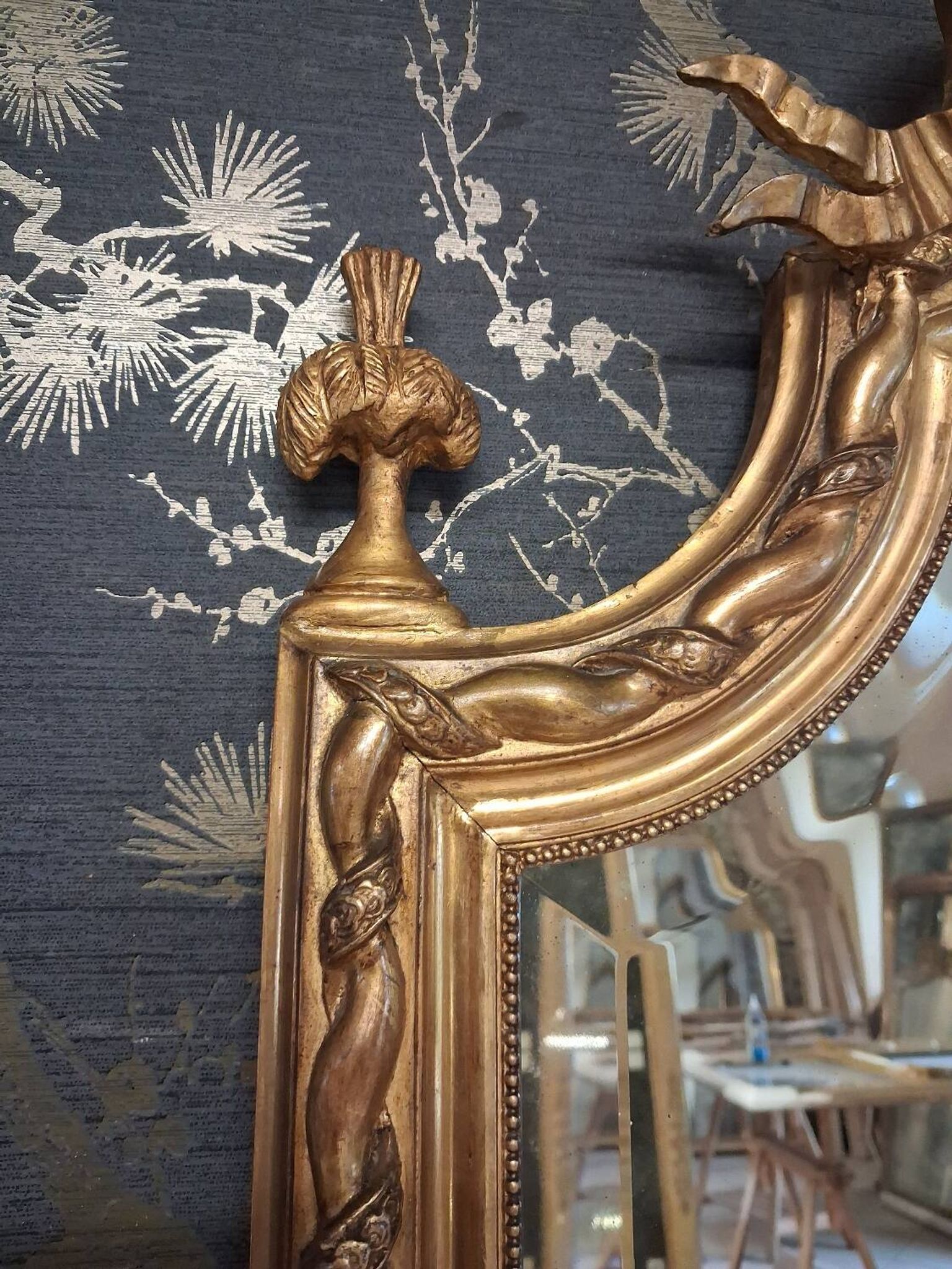 Mirror from the 19th century 181 x 113