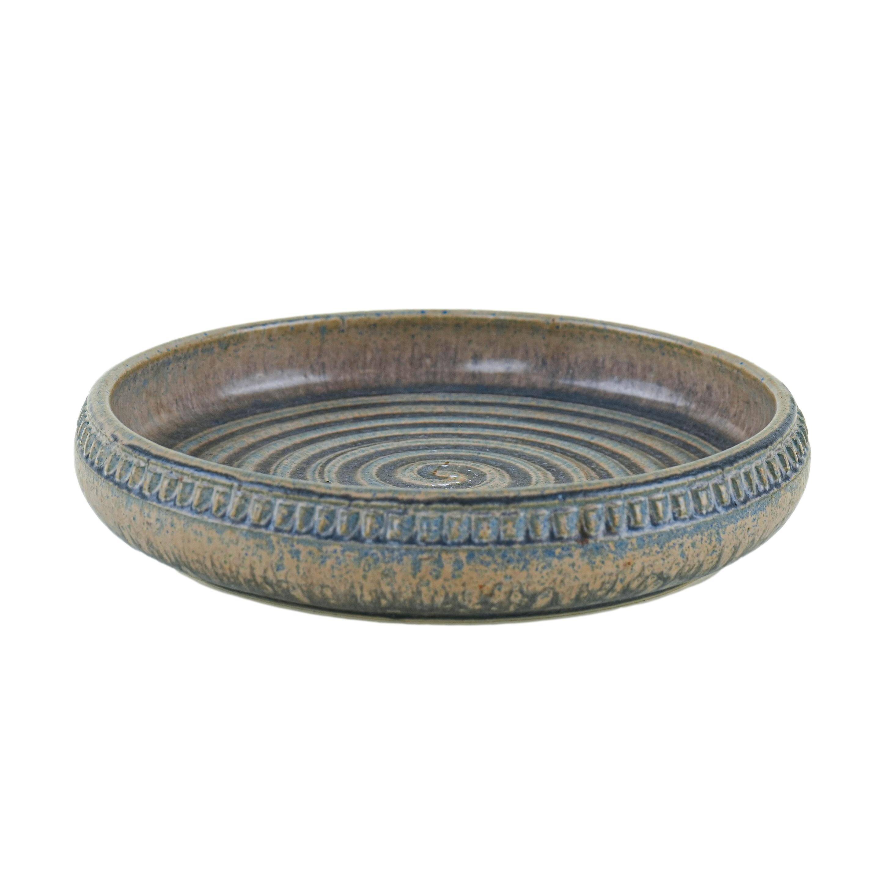 Ceramic bowl, Danish design, 1960s, manufactured by Lovemose