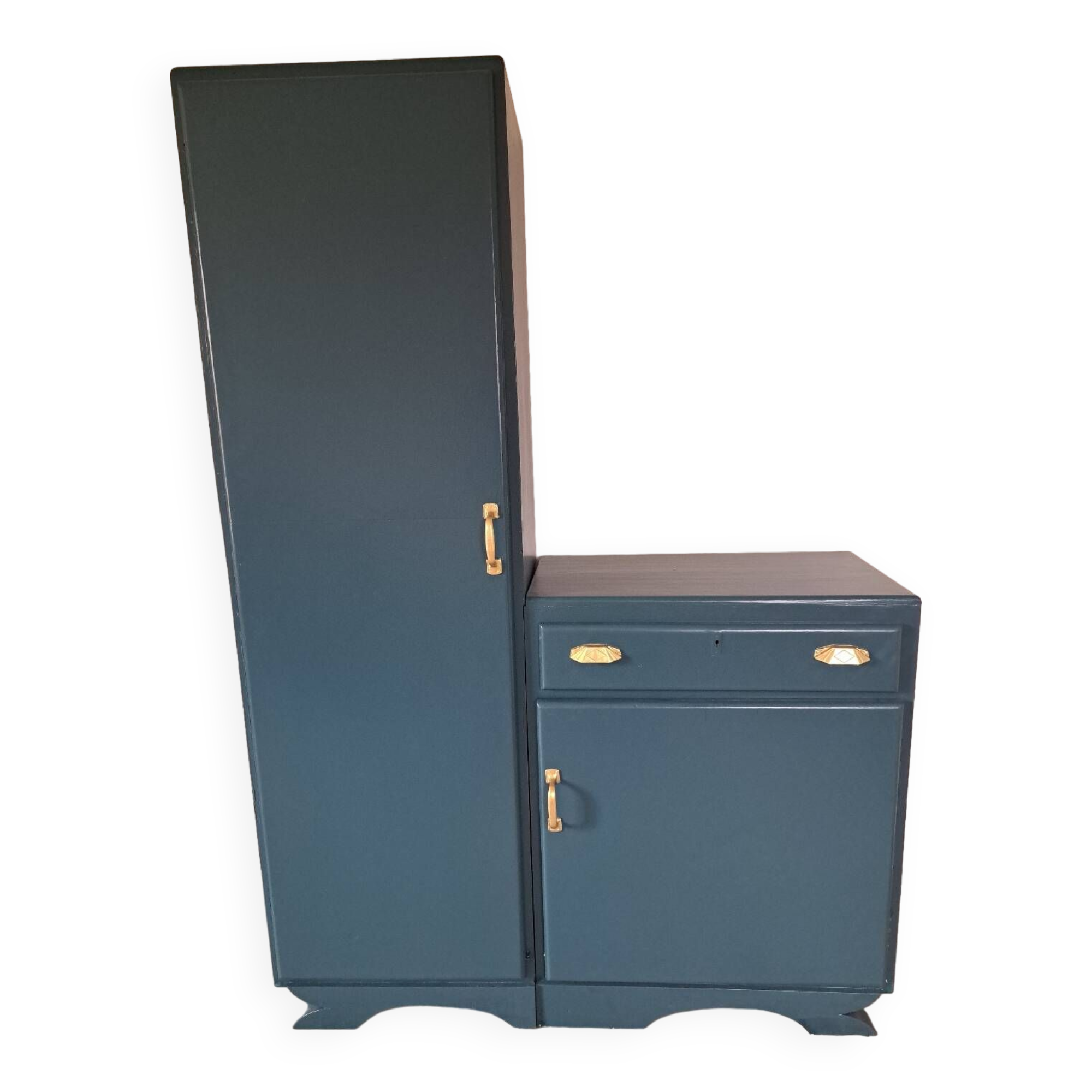 Armoire asymétrique vintage