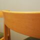 Ensemble de quatre chaises en hêtre, design italien, années 1970, production : Italie