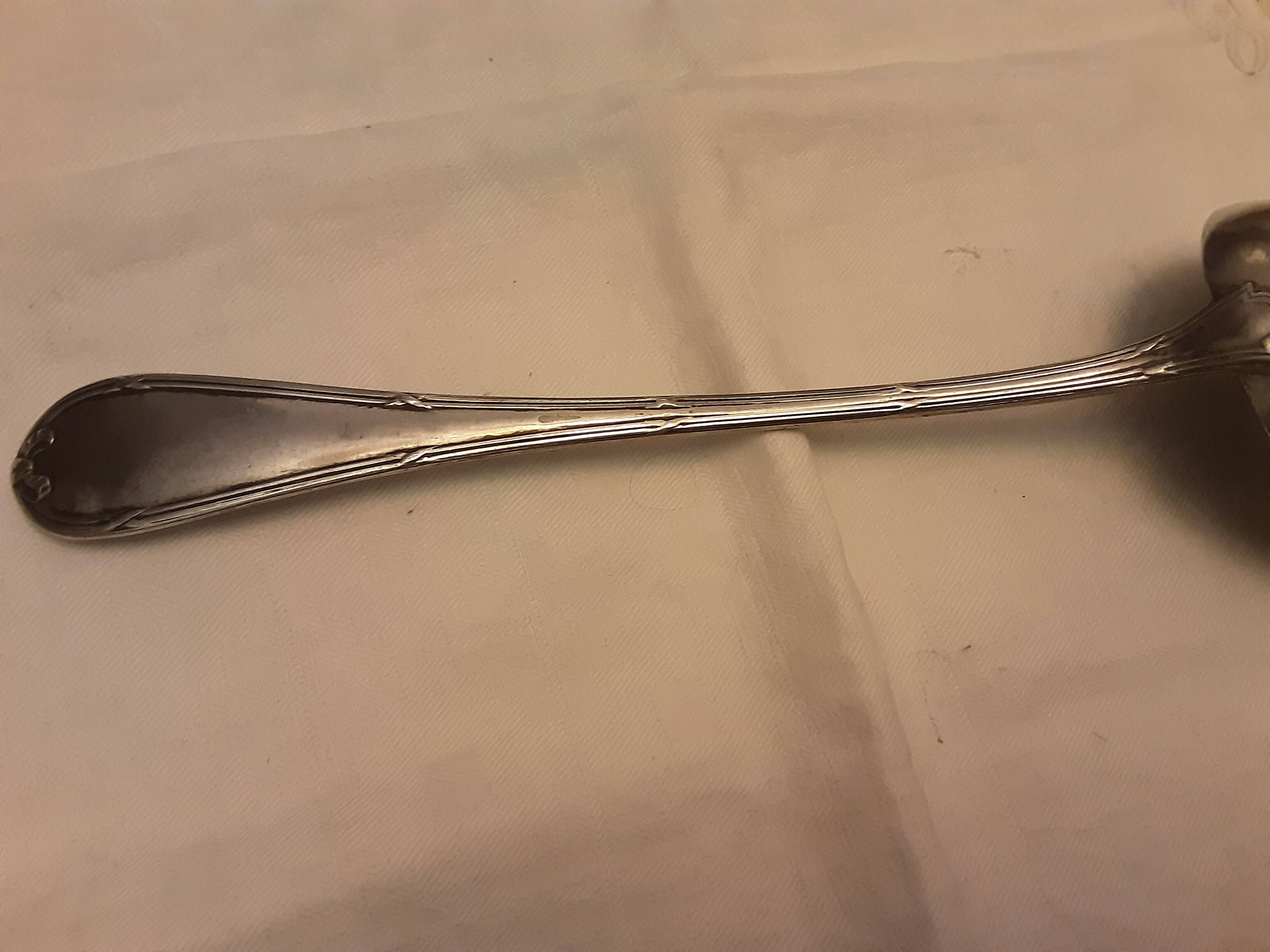 Christofle silver metal ladle