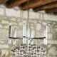 Chandelier with 79 Murano glass drops