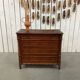 Ancienne commode en bois imitation bambou