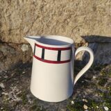 Basque pitcher in Badonviller earthenware