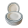 Set of 11 hollow plates Terre de Fer, Service Condé, Salins