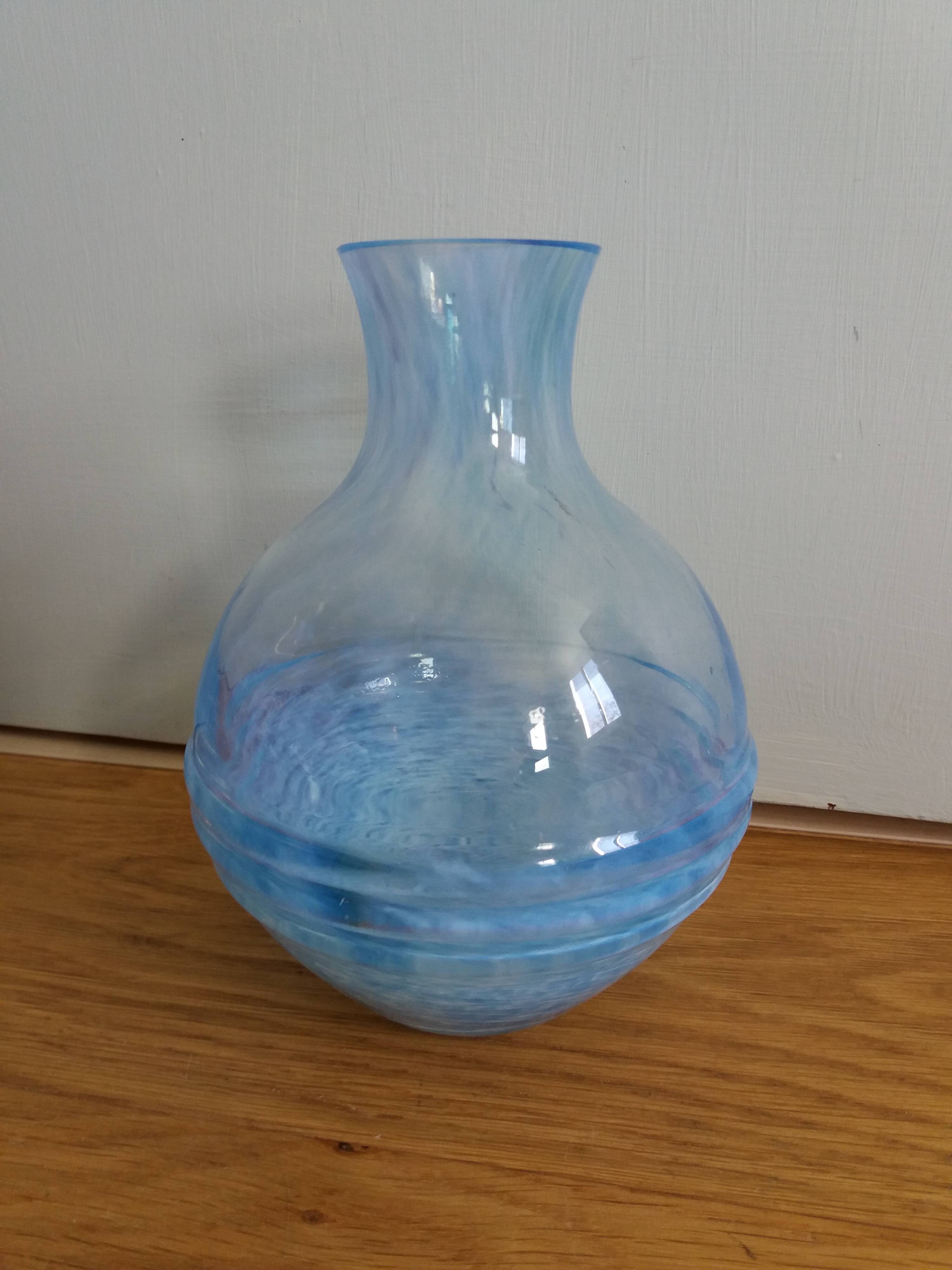 Caithness Glass blown glass vase