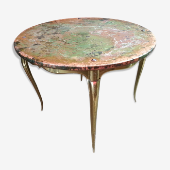 Table bass in brass, bronze plate copper 1940/60