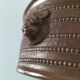 Stoneware pot Corneau Myennes decorated with hares