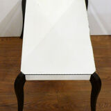 Mirror Art Deco coffee table - curved feet