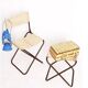Jute folding chairs