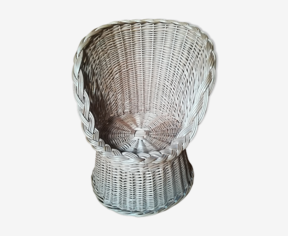 Fauteuil enfant en osier