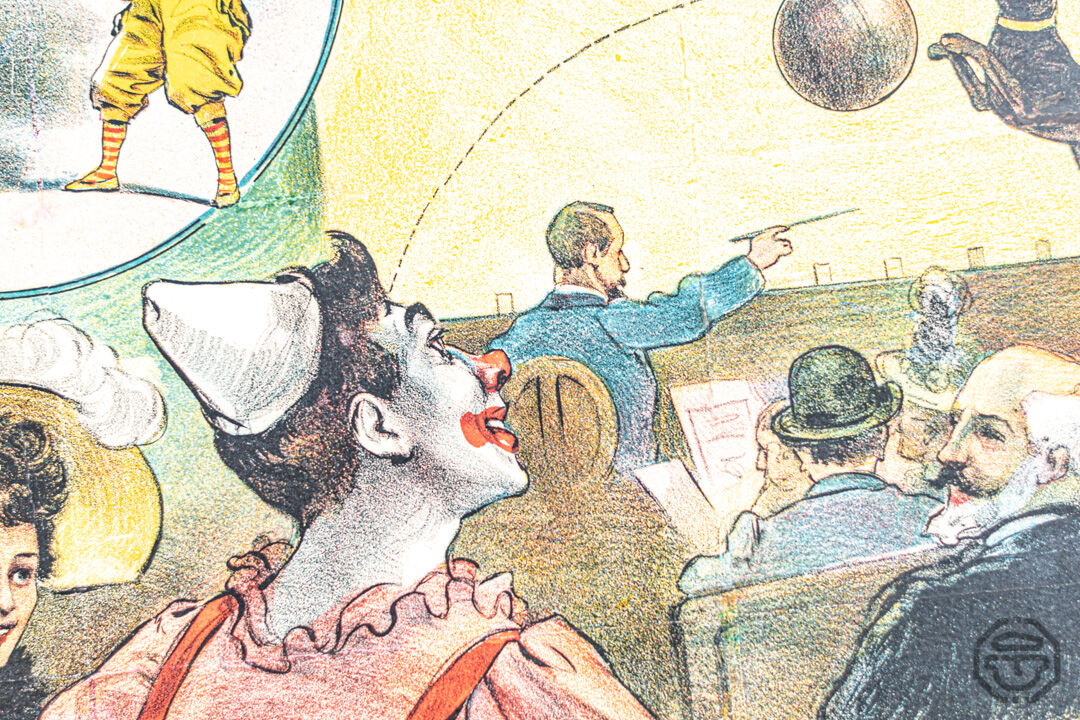 Egyo and Luigi circus poster