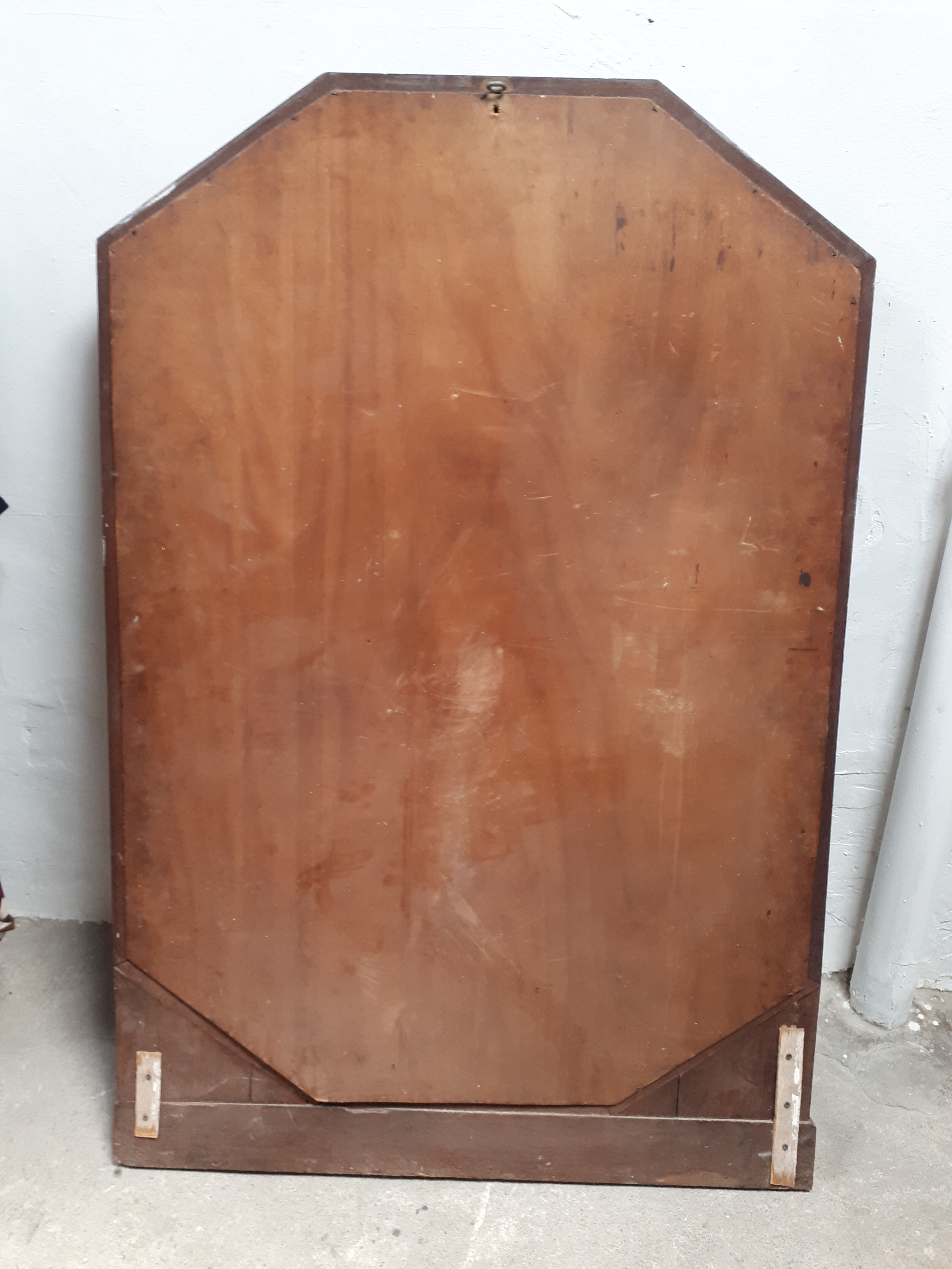 Wood mirror carved art deco 1930