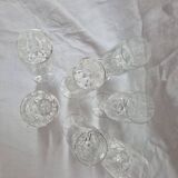 7 Villeroy & Boch crystal Champagne flutes