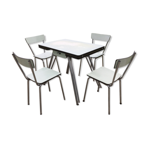table vintage en formica