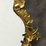 Miroir in bronze gilded style rocaille 68 x 42 cm