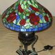 Lampe de table style Tiffany vintage (années 1990)