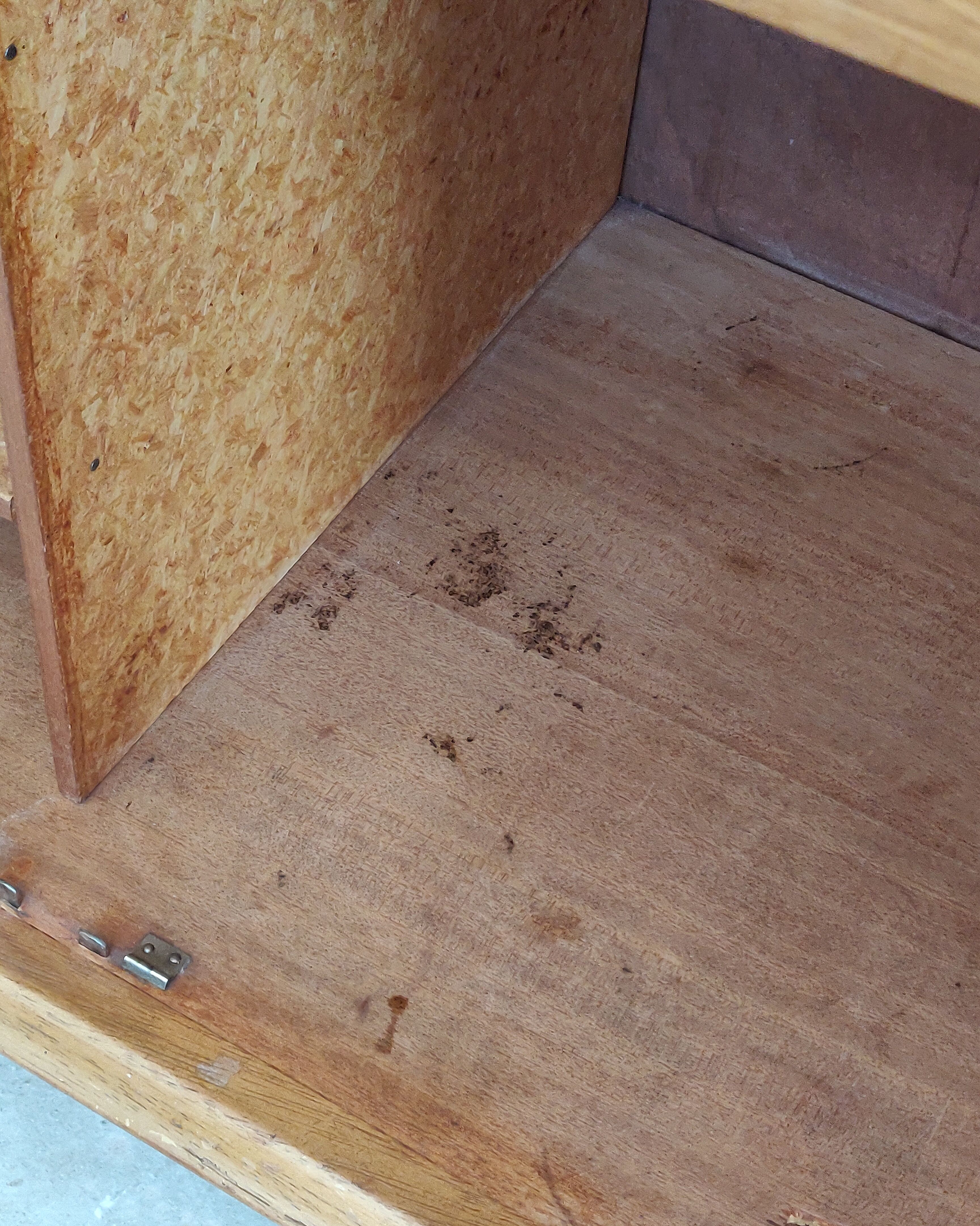 Vintage buffet veneer oak