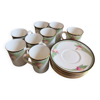 Service tasses et soucoupes Royal Doulton