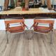 Paire de fauteuils Marcel Breuer Wassily fasem 1983