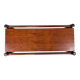 Mid-century modern bamboo side table by Gervasoni