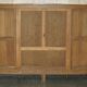 Bibliothèque-armoire Art Nouveau en noyer burr et chêne par Léon Jallot