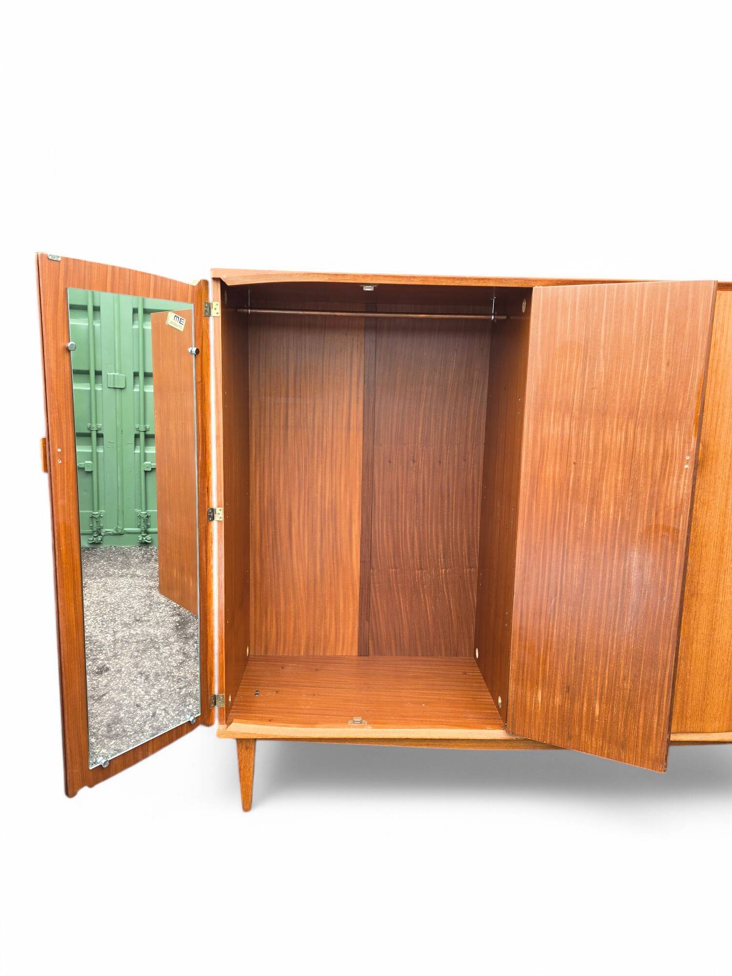 Scandinavian teak wardrobe from the 1960s
