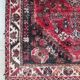 Tapis persan Chiraz noué main 124x94 cm