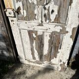 Old wooden door