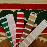 Vintage Turkish hand-knotted rug 152x158 cm