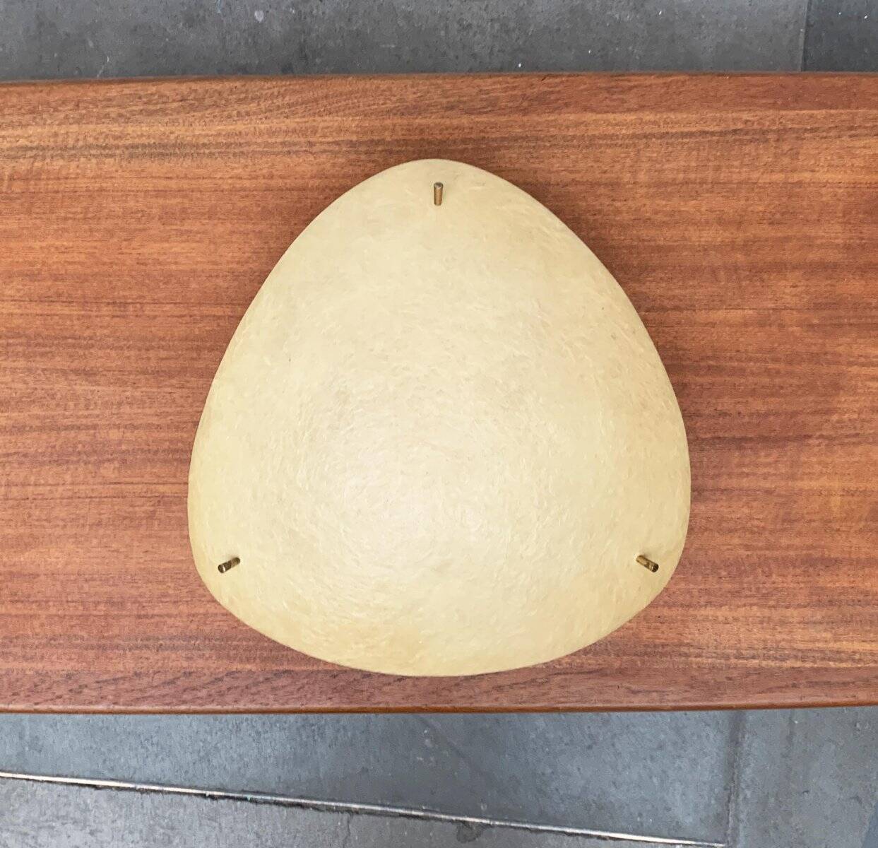 1960s minimalist fibreglass ceiling lamp