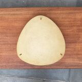 1960s minimalist fibreglass ceiling lamp