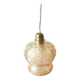 Vintage 60s portable lamp, linen cable.
